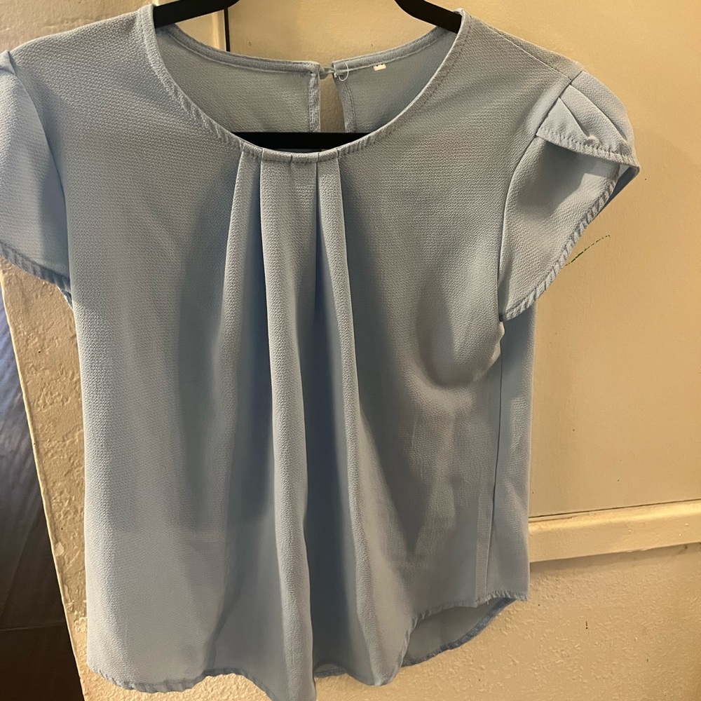 Blue blouse